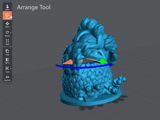 Move rotate scale features
