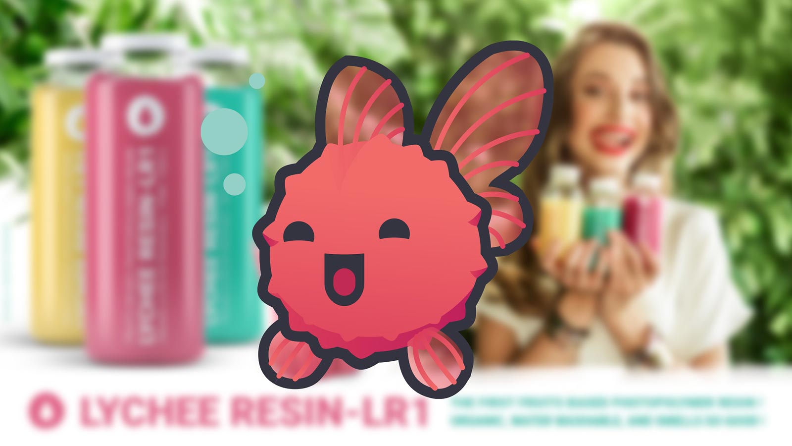 Lychee Resin - organic, lovely fruit odor, water washable, safe for nature!
