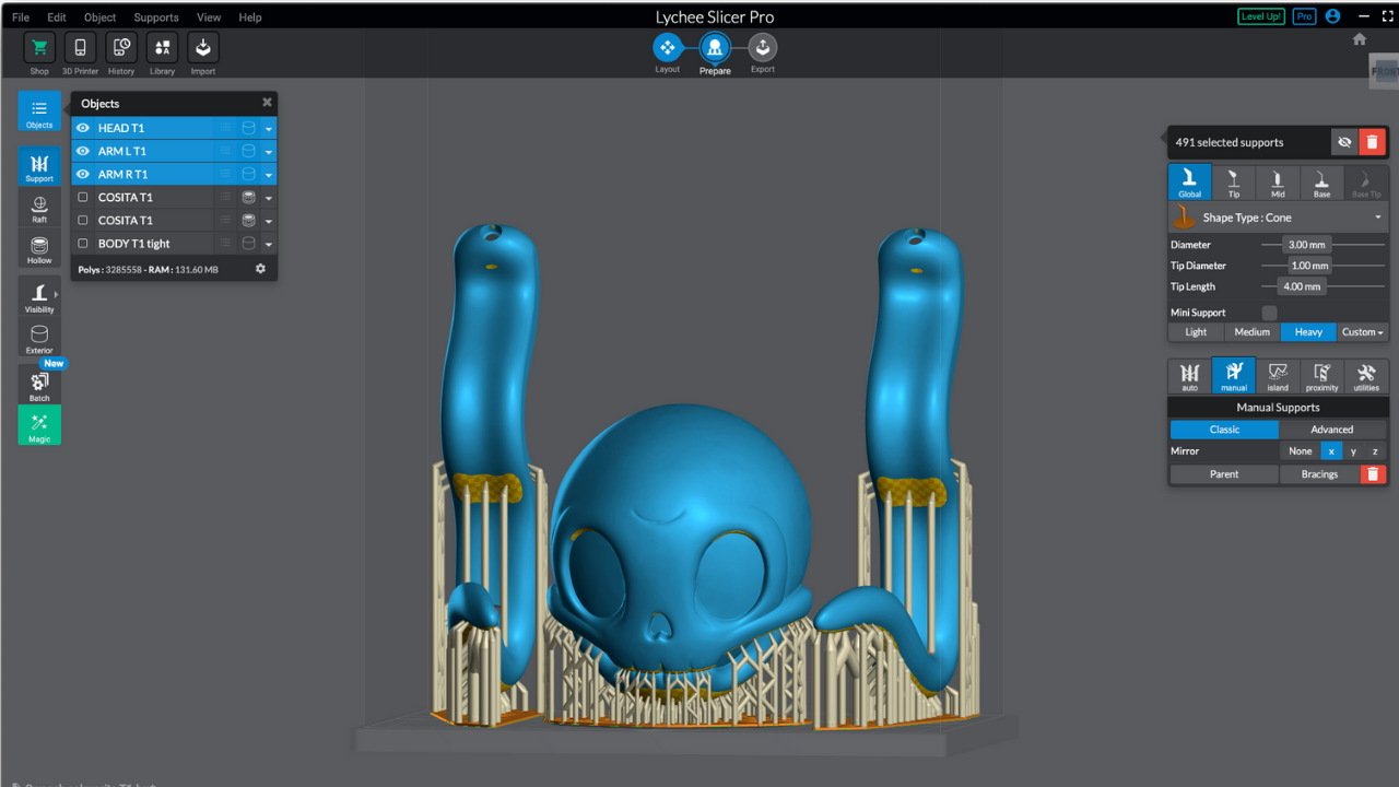 Cool Ghost in Lychee Slicer